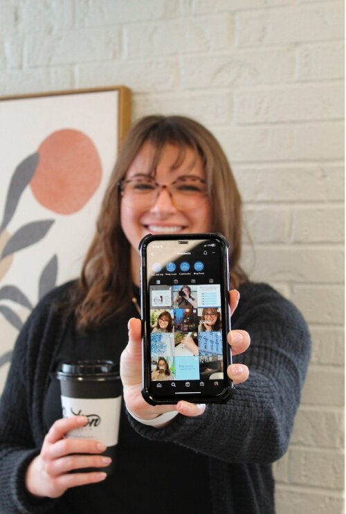 Maddison Godi, a 2017 graduate of the Bay-Arenac ISD Career Center, opened MaddMarketing after graduating from Saginaw Valley State University. (Photo courtesy of MaddMarketing)