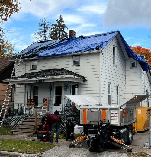 Habitat for Humanity helps families help themselves. Volunteers pitch in to rehabilitate older homes, but families also must lend sweat equity to qualify for Habitat. (Photo courtesy of Bay County Habitat for Humanity)
