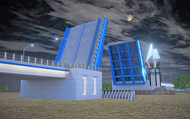 Bay City Bridge Partners is considering ways to enhance the bridges, including decorative lights.